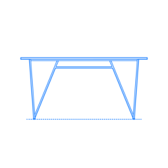 Furniture Dining Tables Ikea Ovraryd Backaryd Table Laser Cut Svg File, Free Vectors File